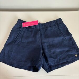 NWT Lilly Pulitzer Lilo Linen Shorts size S